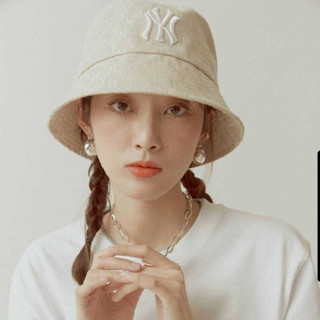 ของแท้💯MLB monogram classic bucket hat พร้อมส่ง