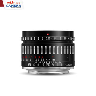 TTArtisan 35mm f/0.95 Lens APS-C เลนส์มือหมุน ละลายหลัง สีดำ