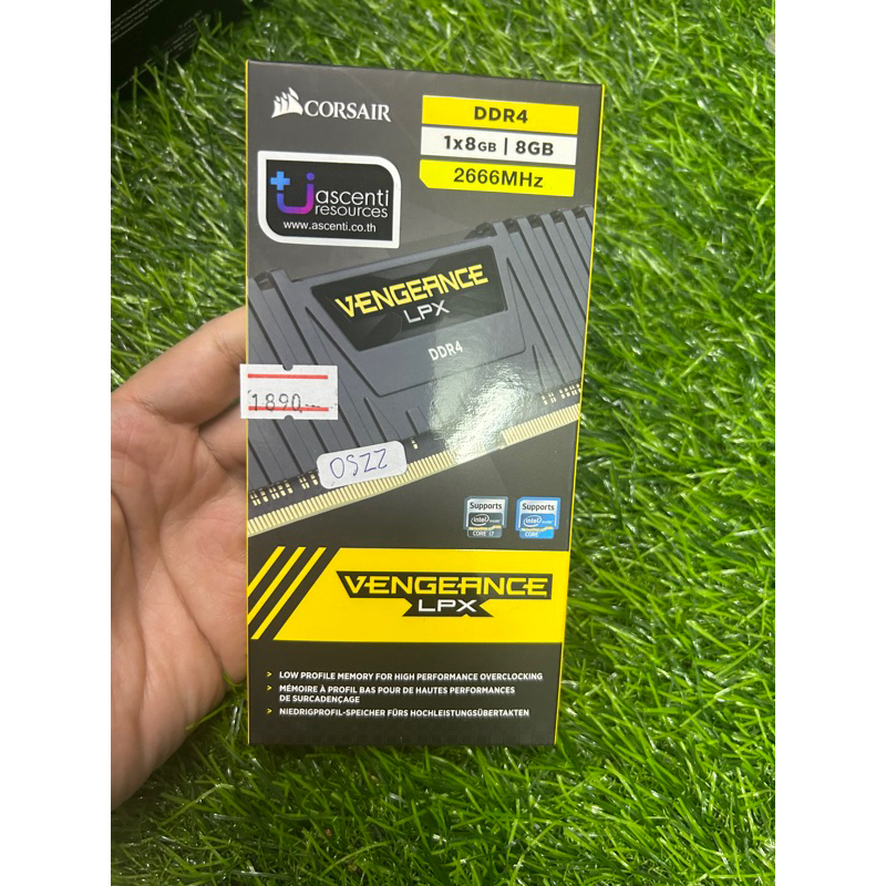 ram ddr4 8gb/2666 corsair