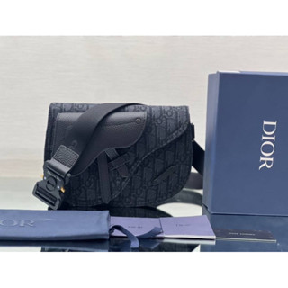 DIOR SADDLE POUCH(Ori) 📌size 24x17.5x5 cm. 📌สินค้าจริงตามรูป งานสวยงาม หนังแท้