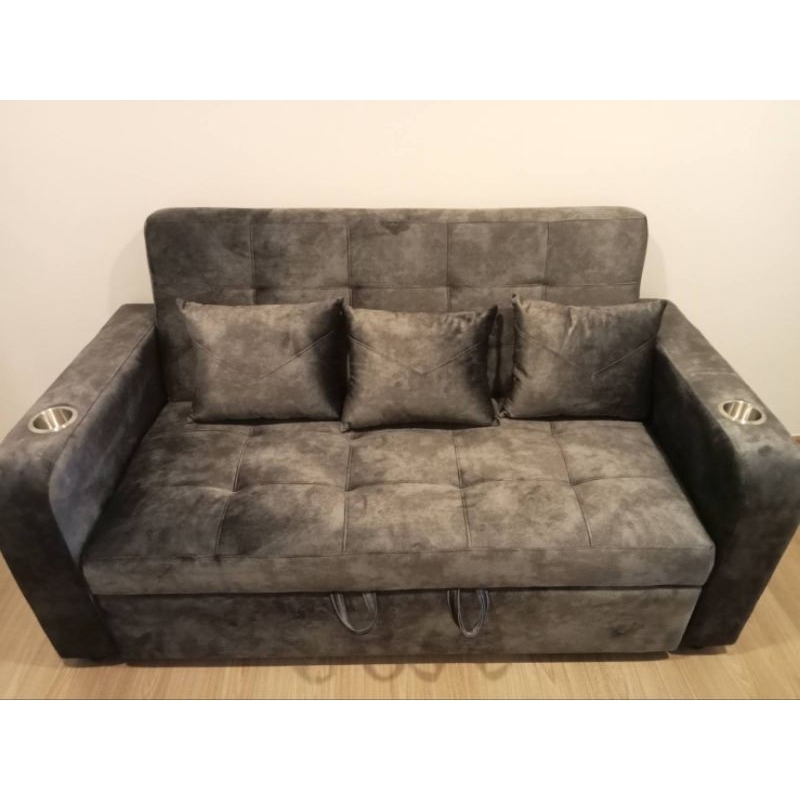 โซฟาเบดปรับนอน มีให้เลือกทั้งเเบบผ้าเเละหนัง PU( ต่างจังหวัดมีค่าส่ง)สอบถามก่อนนะคะ - รูปที่ 3