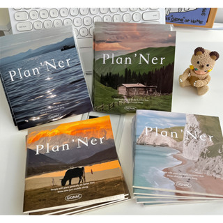 Planner สมุดโน๊ตรูปทิวน์ทัศน์เกาหลี เครื่องเขียนนักเรียน