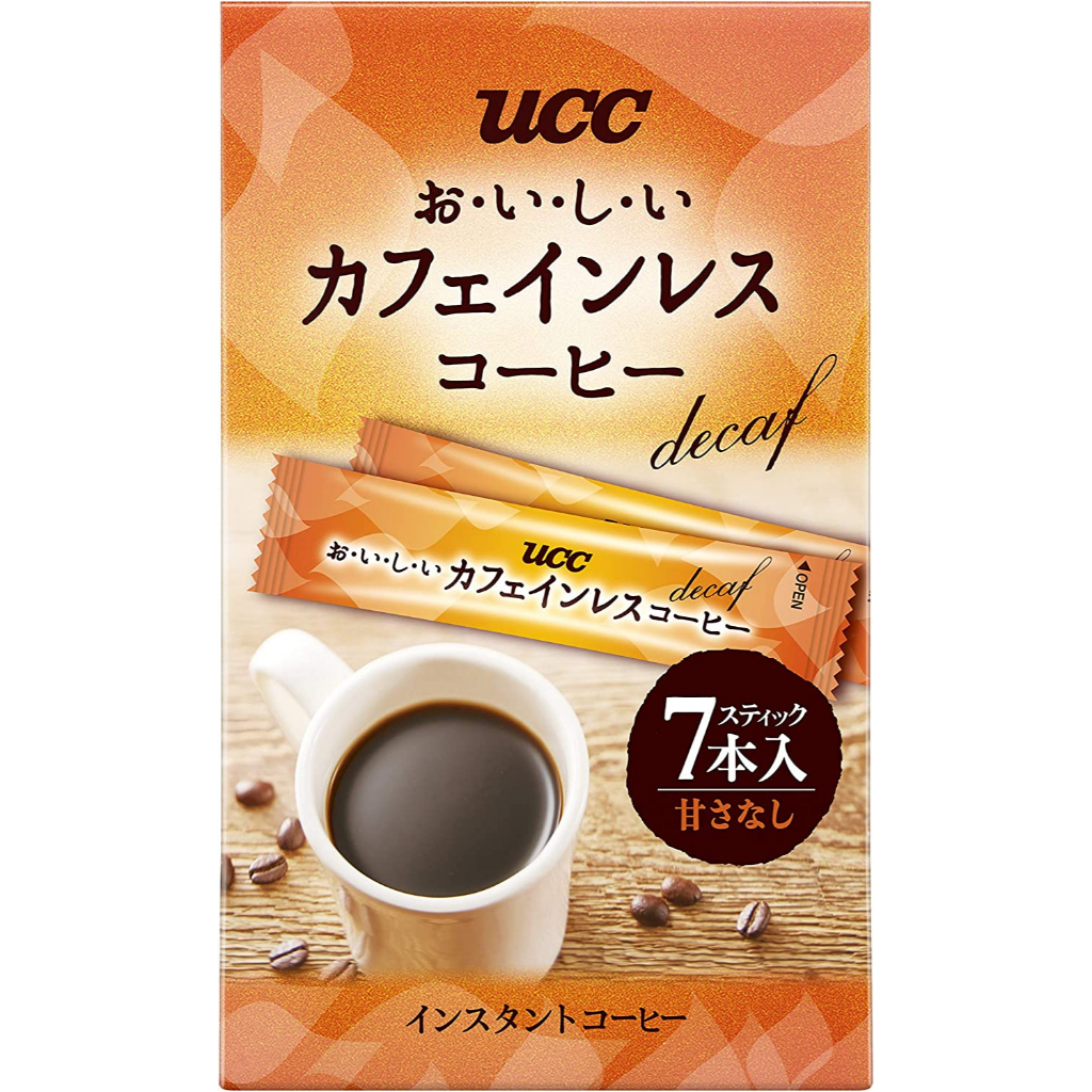 UCC Oishii Decaffeinated Coffee Stick Coffee (7P x 6 bags) 4