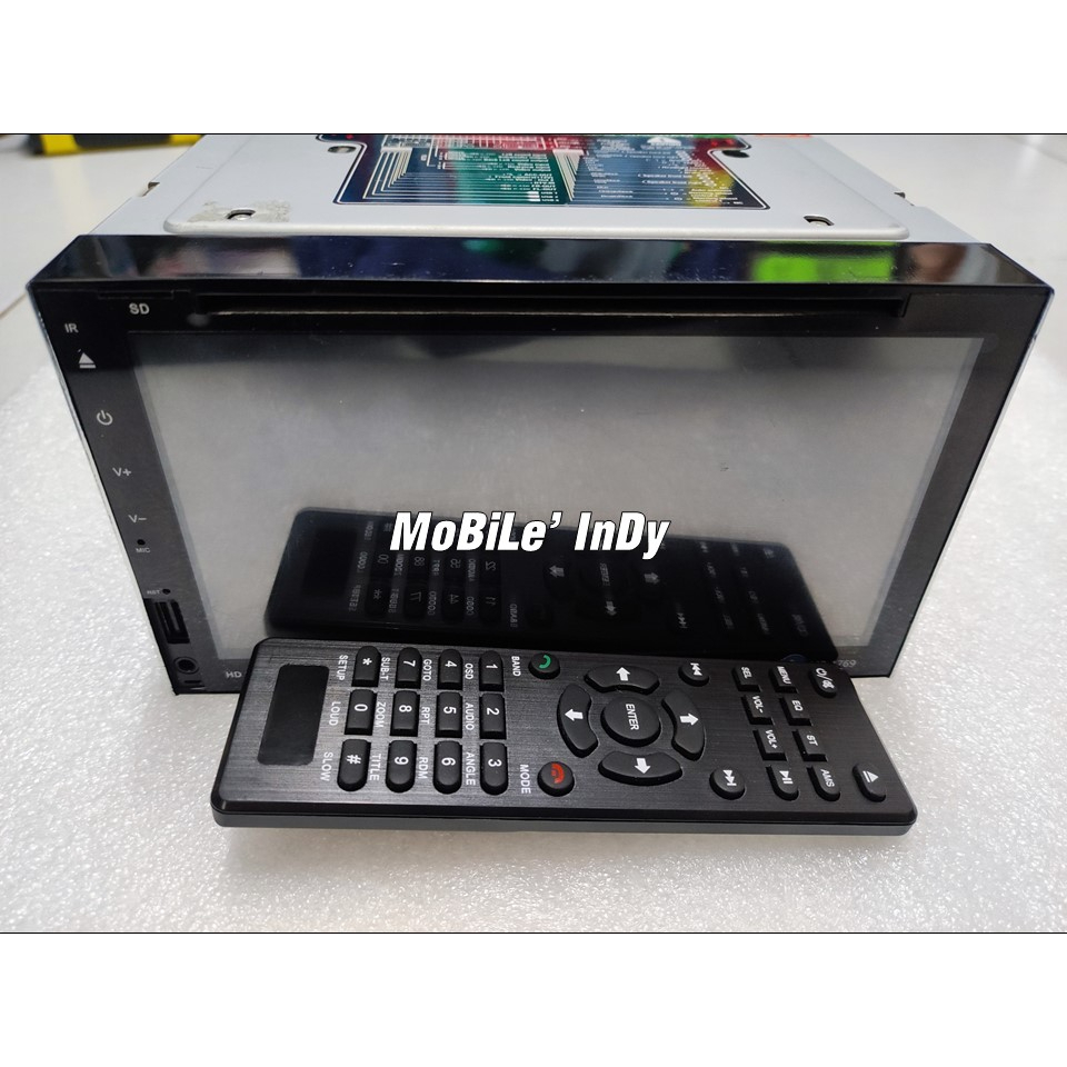 เครื่องเสียงรถยนต์ระบบ Android 2 Din รุ่น MP-1769 ขนาด 6.95 นิ้ว