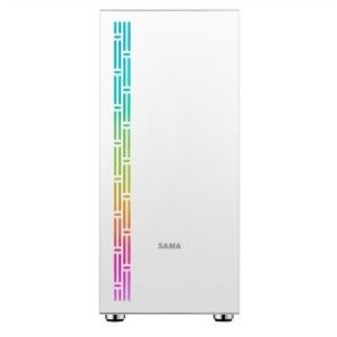 CASE SAMA 3703 WHITE – ATX (เคส)