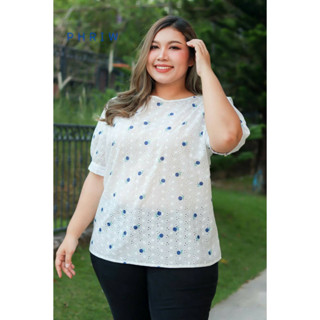 🔥Plussize🔥เสื้อคนอ้วน🔥 S รอบอก 48     L รอบอก 56