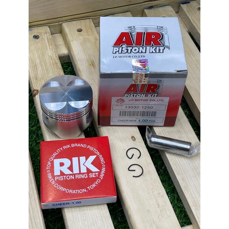 ลูกสูบ54/4วาล์วลูกเชียรพร้อมปาดหลบวาล์ว4วาวใส่110i-4วาวใส่เวฟ100/4วาวลูกสูบสลัก13มิล