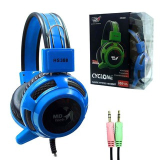 หูฟังHeadSet MD-TECH CYCLONE (HS388)