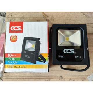 โคมสปอร์ตไลท์ สปอร์ตไลท์ Spotlight LED CCS 10W 6500k แสงขาว IP67