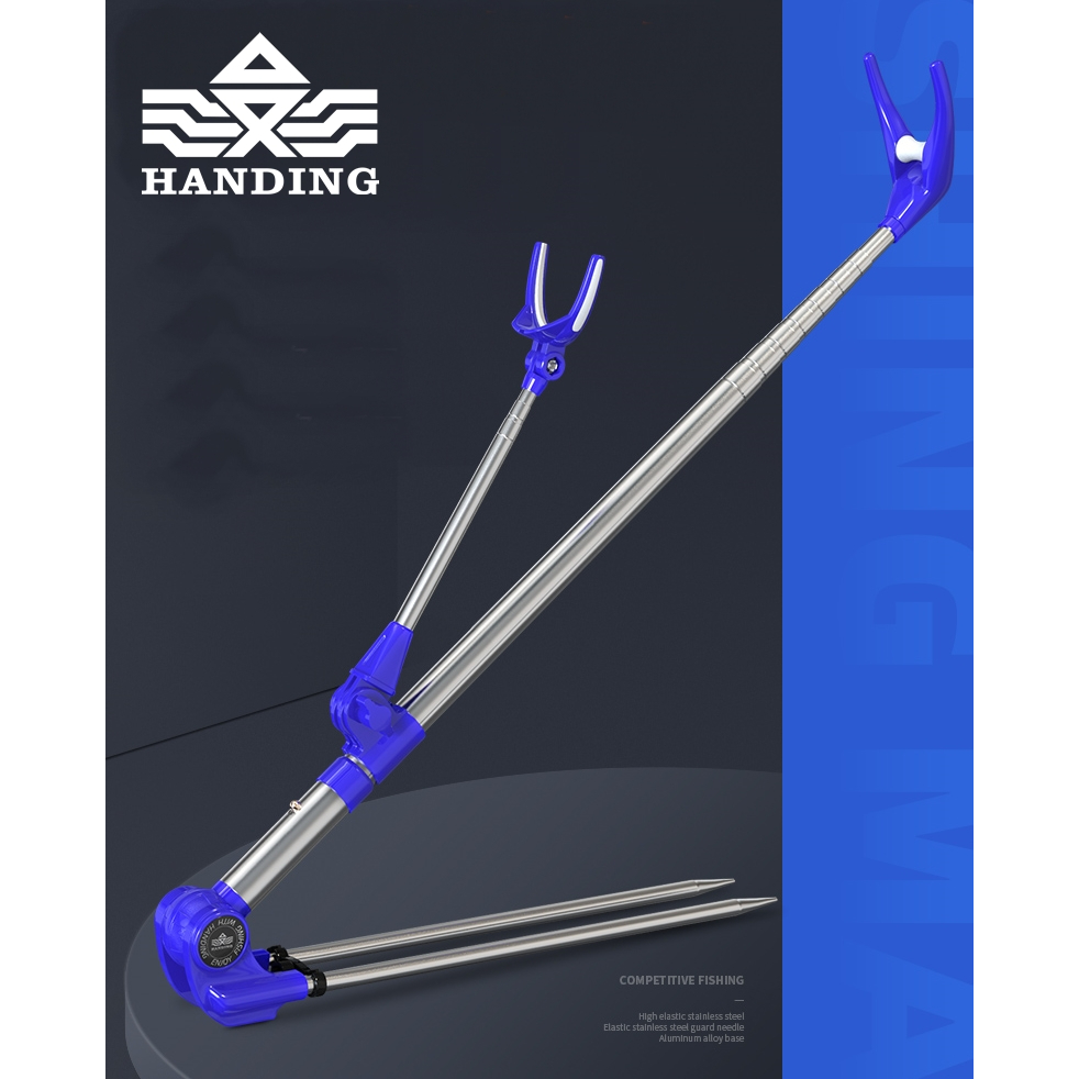 เลาวางคันสแตนเลสแบบปักดิน Handing 2.1M เก็บง่ายพกพาสะดวก