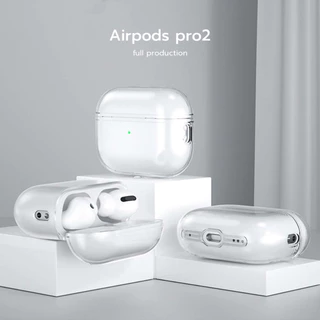 Moreno เคสหูฟัง Airpods Pro2 เคสใส ไม่เป็นรอยนิ้ว ทำความสะอาดได้