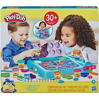 Play-Doh Set On The Go Imagine and Store Studio, with 30 Tools and 10 Cans of Modeling Compound