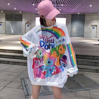 เสื้อแขนยาว My Little Pony🦄🍬ผ้าเกล็ดปลา