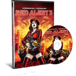 แผ่นเกมคอม PC - Command and Conquer Red Alert 3 [2DVD + USB + ดาวน์โหลด]