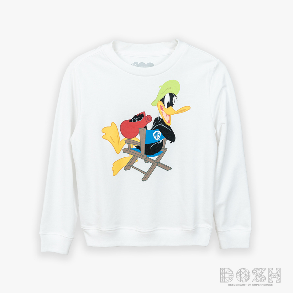 DOSH KIDS SWEATER WB100 สเวตเตอร์เด็กชาย-เด็กหญิง DWABJ5004-OW