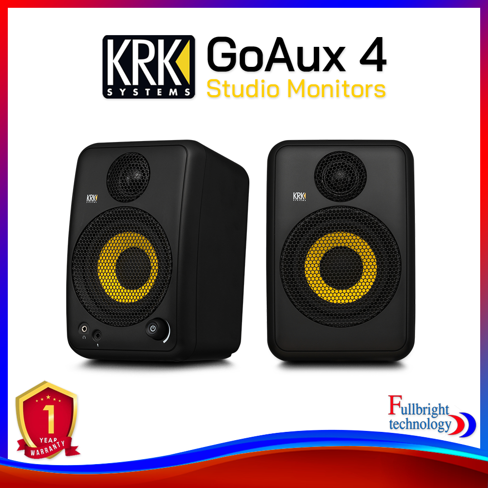 KRK GoAux 4 Portable Studio Monitor ลำโพงมอนิเตอร์แบบพกพา ดอกลำโพงขนาด 4 นิ้ว รับประกันศูนย์ไทย 1 ปี