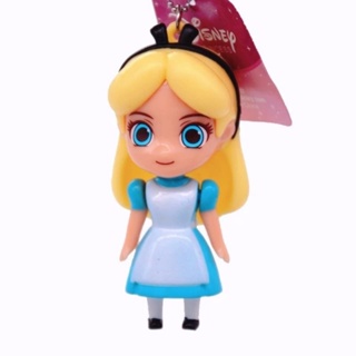 🍭🧁🍬 Disney Princess Alice in Wonderland figure keychain🍬🧁🍭 พวงกุญแจน้อง อลิส ดุ๊กดิ๊กน่ารักมากๆคร้า 🧁🍭🍬