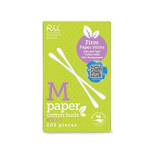 RII M Paper Cotton Buds คอตตอนบัด 200pcs