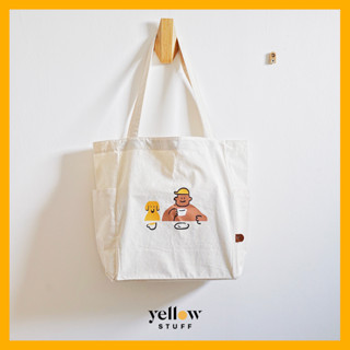 YELLOW STUFF X SHHHH: Tote