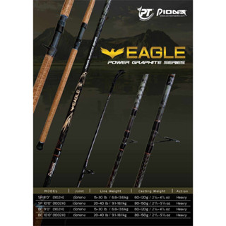 คันหน้าดิน PIONEER รุ่น EAGLE เวท 20-40lb