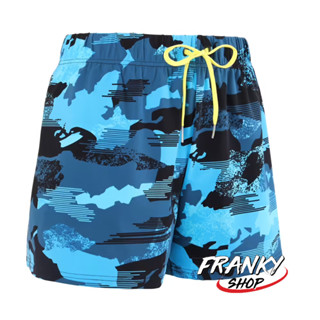 กางเกงว่ายน้ำขาสั้นผู้ชาย กางเกงเล่นน้ำขาสั้น ผ้าไม่ซับน้ำ Mens Swimming Short Swim Shorts