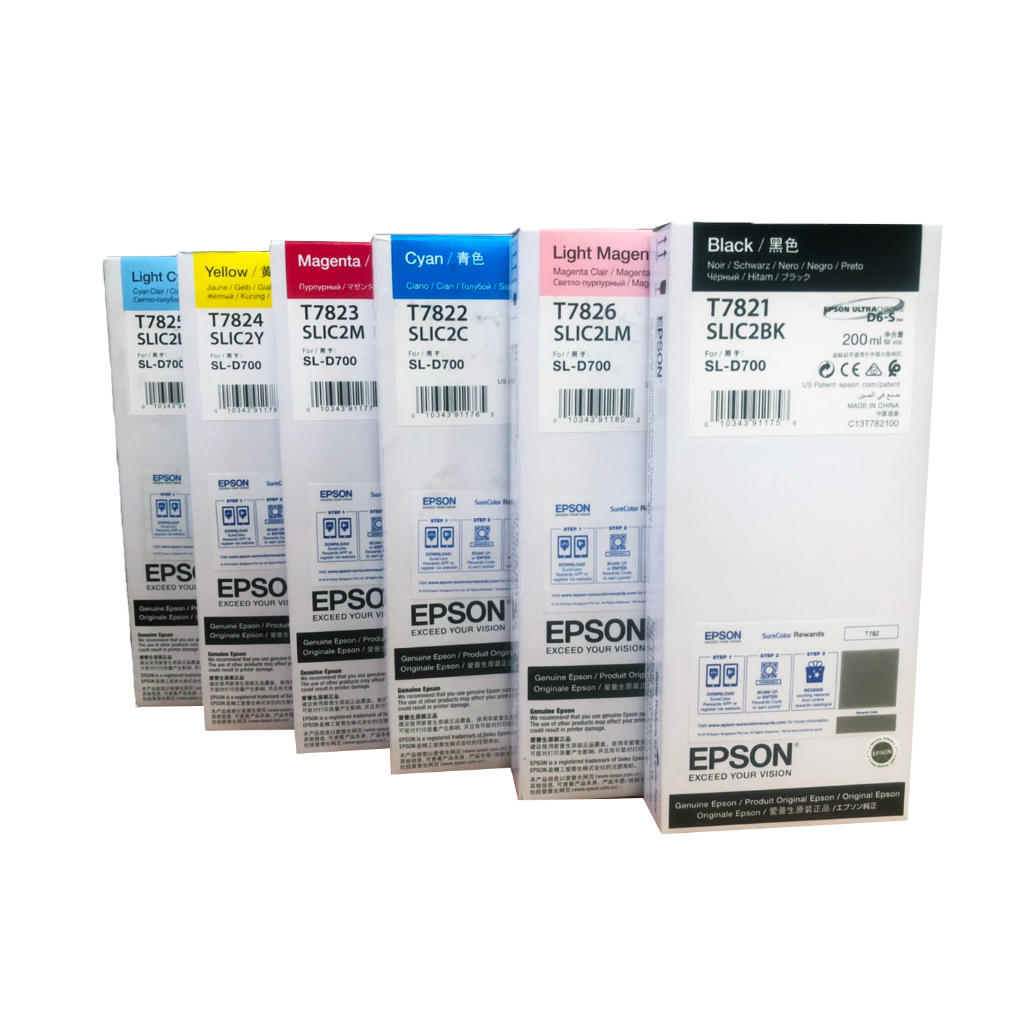 ตลับหมึก Epson SL-D700 / 200 ml / ของแท้ นำเข้าโดยเอปสัน
