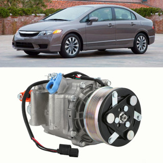 Arizona329 คอมเพรสเซอร์ Ac อะลูมิเนียม 38810Rnaa02 แบบเปลี่ยน สําหรับ Honda Civic 1.8L 2006-2011