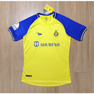 !!!เสื้อบอล เกรดนักเตะ อัล นาสร์ ริยาด Al Nassr Player Kit 2022/23 (พร้อมส่ง)