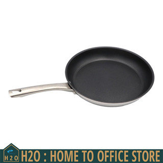 [พร้อมส่ง] Frying Pan กระทะเคลือบ ด้ามจับสแตนเลส 32 x 50 x 6 cm รุ่น R-9 แข็งแรง ทนทาน