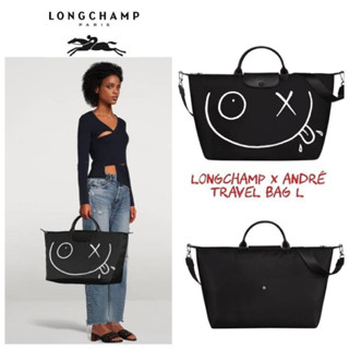 กระเป๋าเดินทาง LONGCHAMP X ANDRÉ Travel bag L