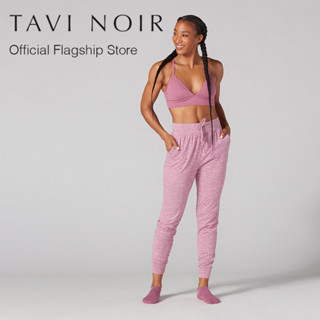 [New Collection] Tavi Noir แทวี นัวร์ Brushed Tec  Fitted High Waisted Jogger กางเกงออกกำลังกาย Legging (Spring Fever)