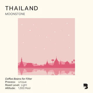 เมล็ดกาแฟ คั่วอ่อน - Thailand Moonstone
