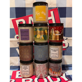 Bath and Body Works - 1 wick candle เทียนหอม 1 ไส้ คัดกลิ่นมาดีๆทั้งนั้น