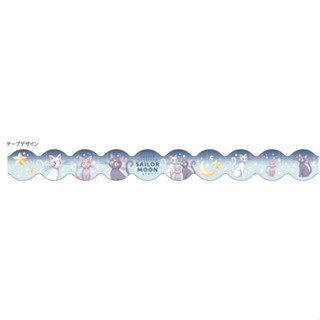 Sailor Moon 30th Anniversary Masking Tape ลายแมว ขนาด 2 ซม. ยาว 5 ม.