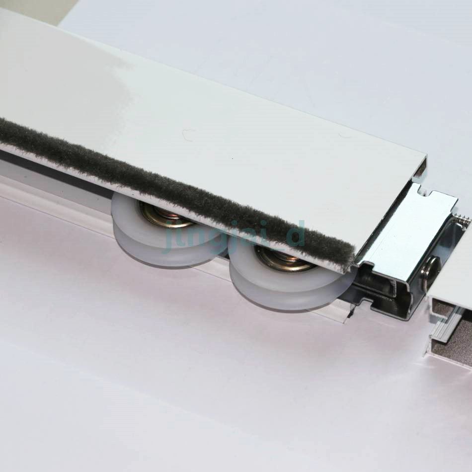 สักหลาดบานเลื่อน Shangjia สักหลาดประตูหน้าต่างบานเลื่อนกระจกอลูมิเนียม 450 เมตร - รูปที่ 2