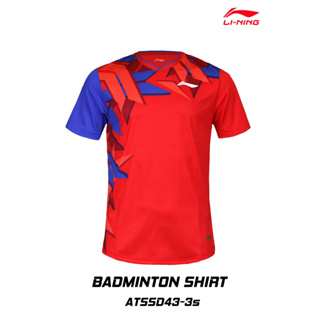 เสื้อแบดมินตัน Li ning badminton tee ATSSD43-3