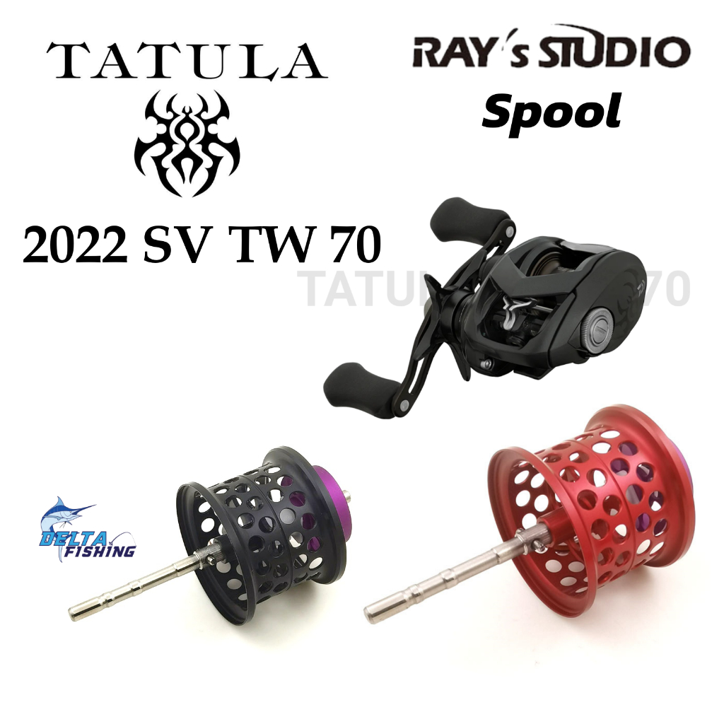 Spool Ray's Studio  สำหรับรอก 2022 Tatula SV TW 70  ของแต่งรอก สปูลแต่ง สปูนแต่ง