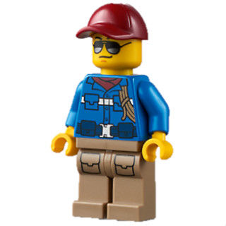 [ Minifigures ] มินิฟิก Lego - Wildlife Rescue Ranger Male : City Wildlife Rescue (cty1303, 60301) ราคา/ชิ้น