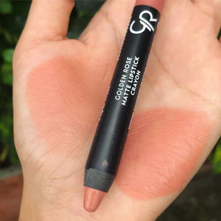 (ขายดีที่สุด)GoldenRose โกลเด้น โรส ลิปดินสอ แมท ลิปสติก เครยอน Matte Crayon Lips (โค้ดAY9L44 ลด45 ขั้นต่ำ300)