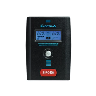 Zircon UPS เครื่องสำรองไฟฟ้า รุ่น Smooth-A 1000VA 550W [กรุณาสั่งครั้งละไม่เกิน 4 ตัว]