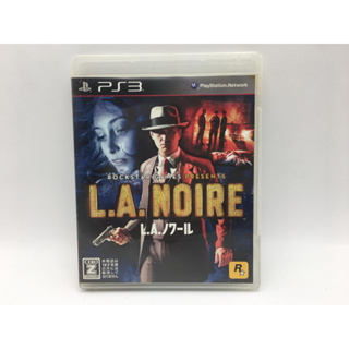 L.A. Noire  - แผ่นสภาพดี  - PlayStation 3 PS3 มีกล่องใสสวม เพื่อเก็บสะสมให้