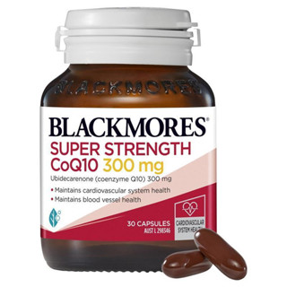 Blackmores CoQ10 300mg / Support Heart Health บำรุงหัวใจ บำรุงหลอดเลือด ชะลอเซลล์เสื่อม