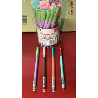 M&amp;G ABPX5471 Simple me ปากกาลูกลื่น Semi-Gel Ball Pen หมึกน้ำเงิน 0.5 มม.