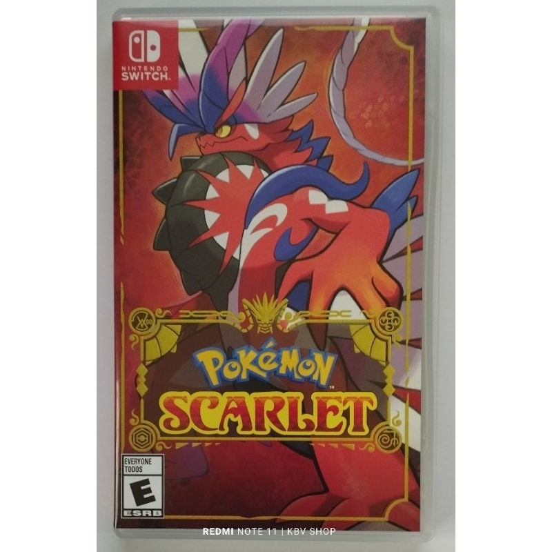 (ทักแชทรับโค๊ด)(มือ 1,2 พร้อมส่ง)Pokemon Scarlet มือหนึ่ง มือสอง