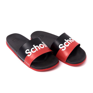 SCHOLL Sandali Memory Cushion Sandals Red รองเท้าแตะ เพื่อสุขภาพ สกอล์ แท้