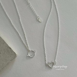 silvery.day | Jupiter Heart necklace