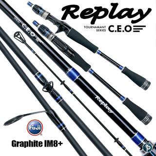 คันเบ็ด CEO. Replay คันตีเหยื่อปลอมท่อนเดียว 6.6"ฟุต