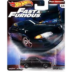 Hot Wheels Premium Fast &amp; Furious Nissan Skyline GTR R32 BNR32 Vehicle Diecast Scale Model Car