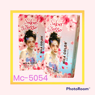 No. MC-5054 MILA COLOR Sakura Blossom มิลา คัลเลอร์ บลอสซั่ม เมคอัพ พาเลท 5in1 เซ็ตเครืองสำอางสีชัด ติดทนสีครบจบที่เดียว