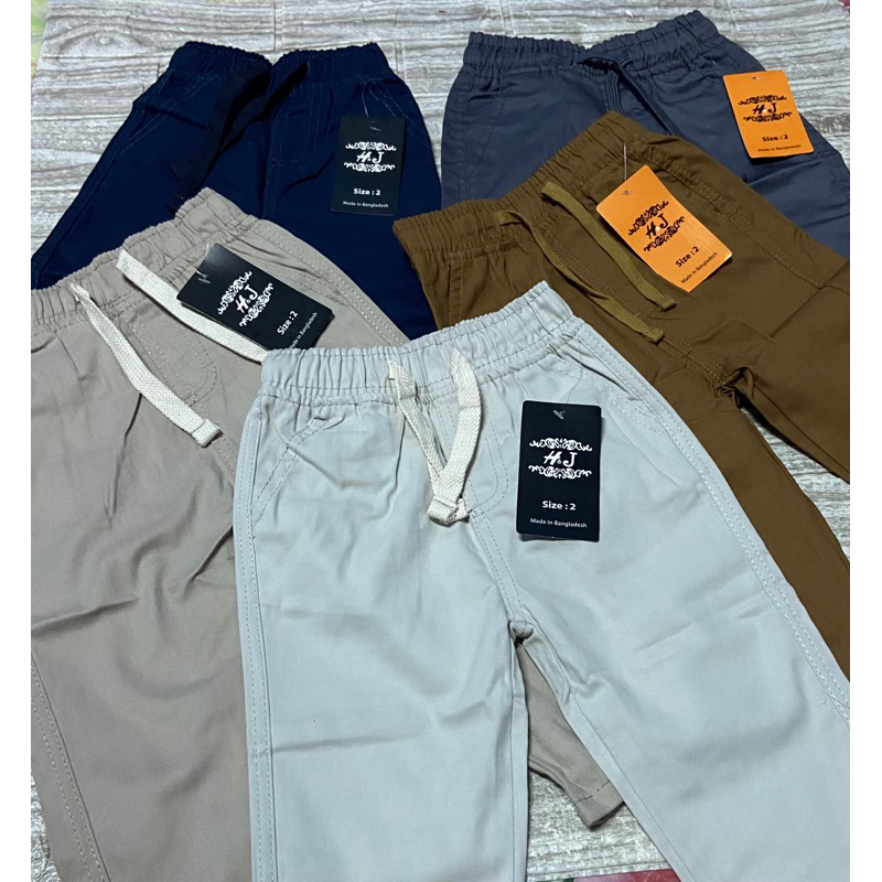 กางเกงสแลคเด็ก2-12Y พร้อมส่ง